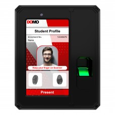 DOMO nCode A2-S10-01 Aadhar Based AEBAS Biometric Attendance System with 4G LTE Android WiFi
