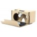 DOMO nHance VRC625 Cardboard v2 Universal Virtual Reality 3D and Video Headset for Smart Phones upto 6" inch Screen