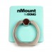 DOMO nMount R1 Metal Finger Ring Mobile Phone Holder, Rotate 360 Degrees and Swivel 180 Degrees Metal Phone Holder