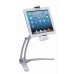 DOMO nMount W130UL Wall and Desk Mount for Smartphone and Tablet PC - 7" to 13" LCD Size - Silver