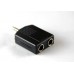 DOMO nSpeed C35T265 is a 3.5mm Male to two 6.5 / 6.35mm Female Stereo Audio Converter