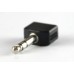 DOMO nSpeed C65T235 is a 6.5mm / 6.35mm Male to Two 3.5mm Female Stereo Audio Converter