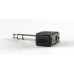 DOMO nSpeed C65T235 is a 6.5mm / 6.35mm Male to Two 3.5mm Female Stereo Audio Converter